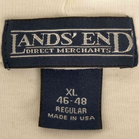 ランズエンド LANDS END USA製 ポケット クルーネックTシャツ メンズ JPN:XL