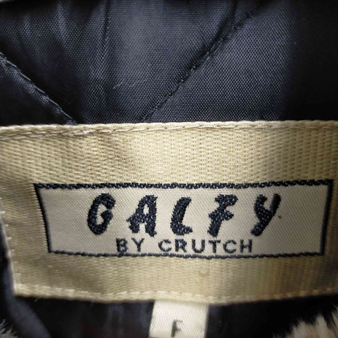 ガルフィー GALFY 怒顔アングリー豹柄レオパードフェイクファーブルゾン メンズ FREE