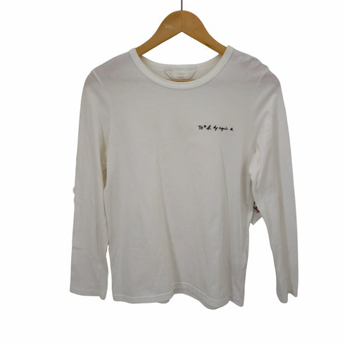 トゥービーバイアニエスベー To b. by agnes b. ロゴTシャツ レディース 40