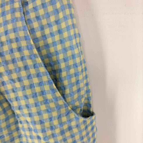 アリーバイダブルクローゼット Alley w closet ギンガムチェックフリルサロペット レディース