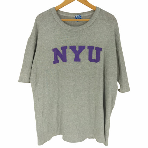 チャンピオン Champion USA製 NYU カレッジTシャツ メンズ import:XL