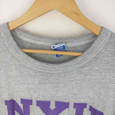 チャンピオン Champion USA製 NYU カレッジTシャツ メンズ import:XL