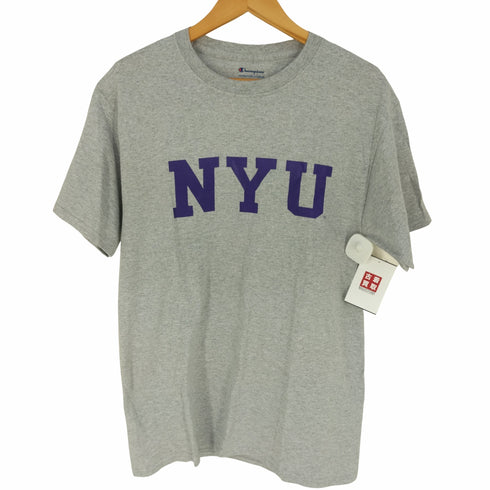 チャンピオン Champion NYU カレッジTシャツ メンズ import:M