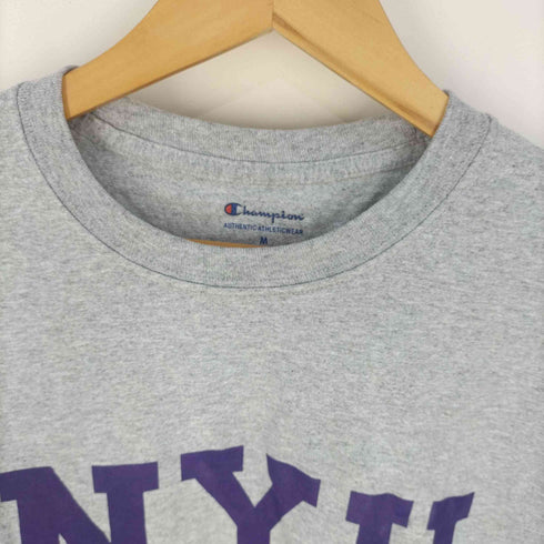 チャンピオン Champion NYU カレッジTシャツ メンズ import:M