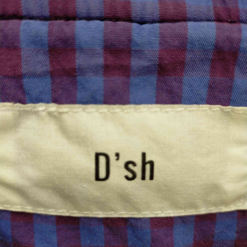ディッシュ D'sh ネップデニムリブブルゾン メンズ 38