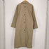 ザラ ZARA OVERSIZED RUNS BIG Buttoned Trench Coat バックボタン オーバーサイズトレンチコート レディース import:M