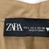 ザラ ZARA Vネック ロングギャザーワンピース レディース import:L