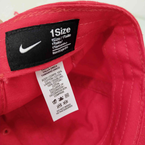 ナイキ NIKE HERITAGE 86 CAP スウォッシュロゴキャップ メンズ ONE SIZE