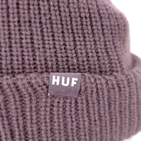 ハフ HUF ロゴ刺繍パッチニット帽 ビーニー メンズ