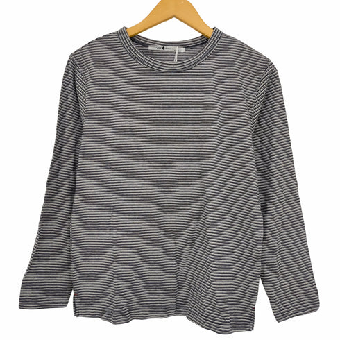 シャンブルドゥシャーム A.M.B by chambre de charme クルーネックボーダーカットソー レディース FREE