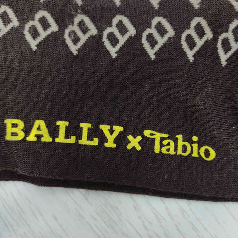 バリー BALLY モノグラム ソックス 靴下 メンズ EU 40-43