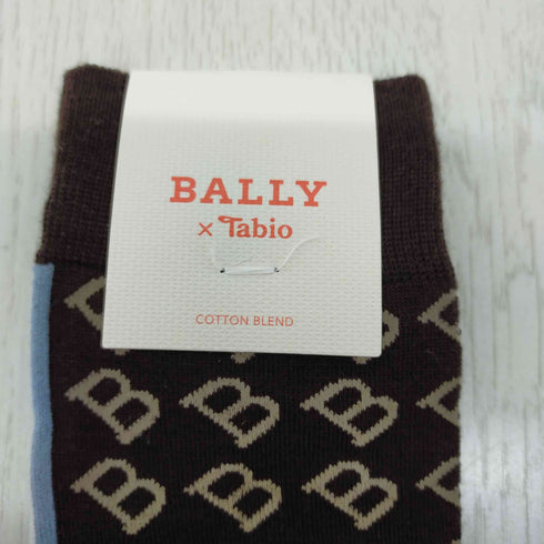 バリー BALLY モノグラム ソックス 靴下 メンズ EU 40-43