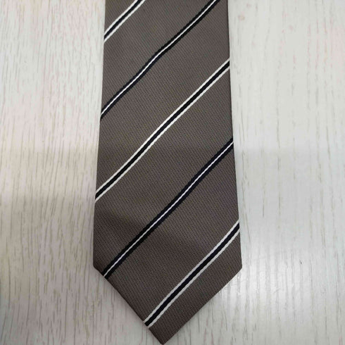 ブラックバレットバイニールバレット BLACKBARRETT by neil barrett シルク100% ストライプネクタイ メンズ ONE SIZE