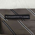 ブラックバレットバイニールバレット BLACKBARRETT by neil barrett シルク100% ストライプネクタイ メンズ ONE SIZE