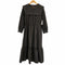 ザラ ZARA セーラーカラー ティアードワンピース レディース import:M