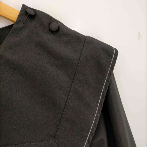 ザラ ZARA セーラーカラー ティアードワンピース レディース import:M