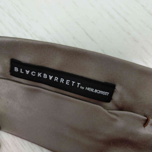 ブラックバレットバイニールバレット BLACKBARRETT by neil barrett シルク100% ラメストライプネクタイ メンズ ONE SIZE