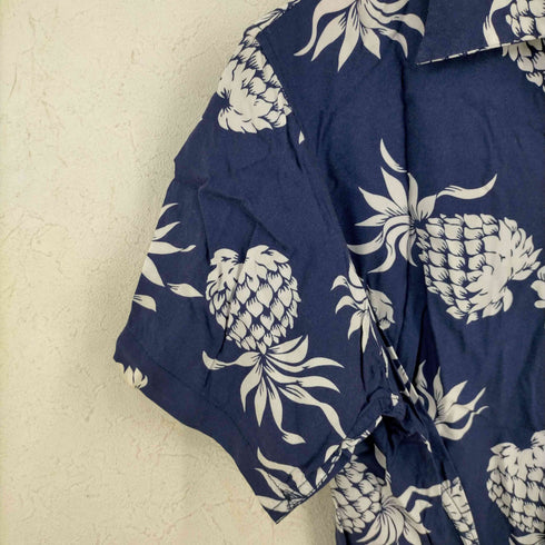 PINEAPPLE JUICE MADE IN HAWAI パイナップル柄レーヨンアロハシャツ メンズ JPN:S