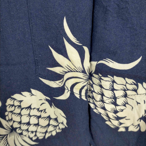 PINEAPPLE JUICE MADE IN HAWAI パイナップル柄レーヨンアロハシャツ メンズ JPN:S