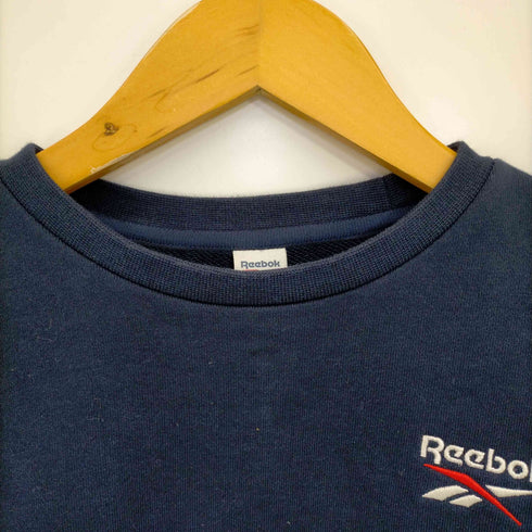 リーボック Reebok 両面ロゴ刺繍スウェット メンズ