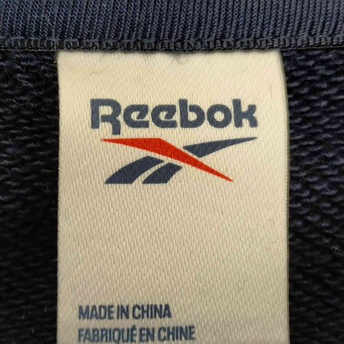 リーボック Reebok 両面ロゴ刺繍スウェット メンズ