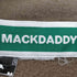 マックダディー MACKDADDY 背面プリント ハーフジップスウェット メンズ