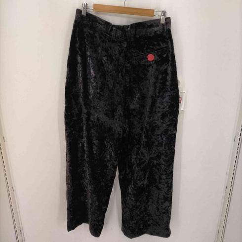 シンヤコズカ SHINYA KOZUKA 23AW Dear BAGGY クラッシュベロアバギーパンツ メンズ JPN:M