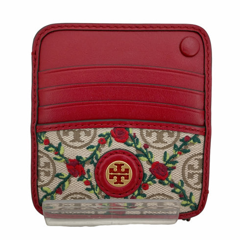 トリーバーチ TORY BURCH エンブロイダリー スリムウォレット ジャガード レディース