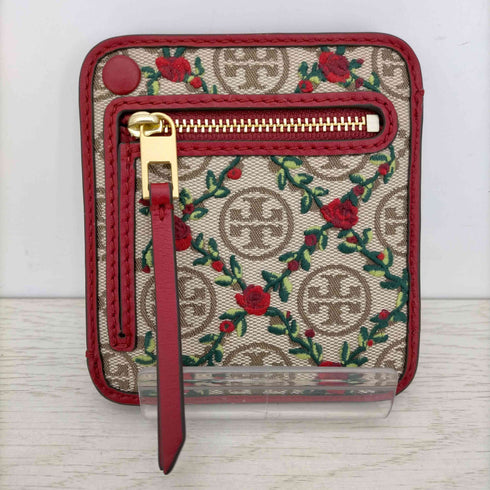 トリーバーチ TORY BURCH エンブロイダリー スリムウォレット ジャガード レディース
