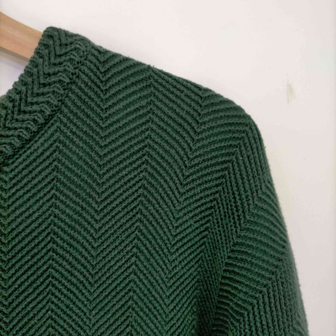 チャップスラルフローレン CHAPS RALPH LAUREN 90S ロゴ刺繍ヘリンボーンニット メンズ import:XXL