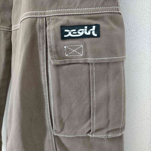 エックスガール X-girl 23AW ADJUSTABLE HEM CARGO PANTS レディース JPN:S