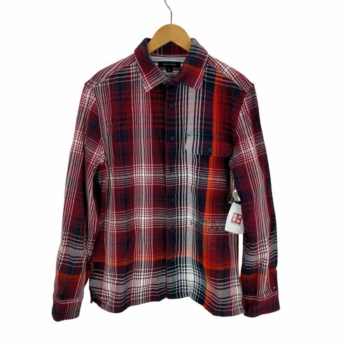 トミーヒルフィガー TOMMY HILFIGER チェック フランネル アンタック オーバーシャツ メンズ JPN:M