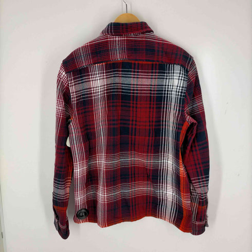 トミーヒルフィガー TOMMY HILFIGER チェック フランネル アンタック オーバーシャツ メンズ JPN:M