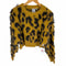 エックスガール X-girl LEOPARD CROPPED KNIT TOP レディース ONE SIZE