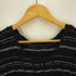 ハート イッセイミヤケ Haat ISSEY MIYAKE 15AW 収縮デザイン ボーダーワンピース レディース JPN:2