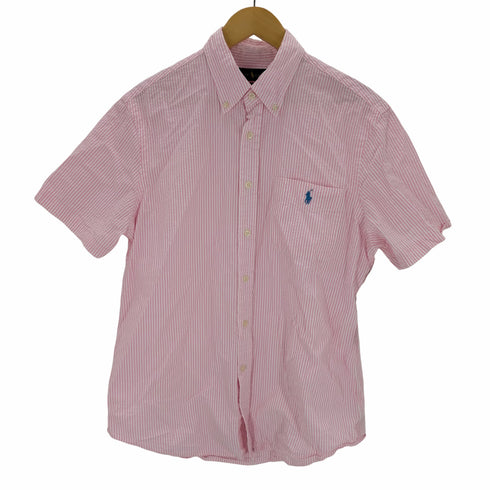 ラルフローレン RALPH LAUREN ボタンダウン シアサッカー シャツ seersucker メンズ JPN:M