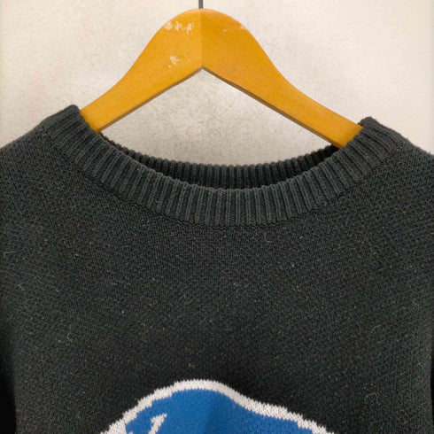 エックスガール X-girl OVAL LOGO JACQUARD KNIT TOP レディース ONE SIZE
