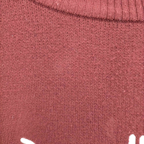 エックスガール X-girl EMBROIDERED LOGO KNIT TOP レディース ONE SIZE