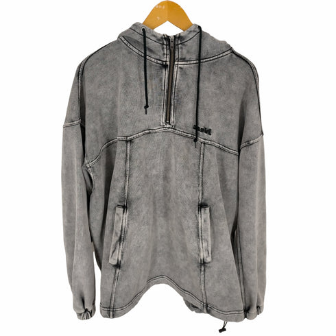 エックスガール X-girl 23SS ACID WASH SWEAT HOODIE レディース JPN:M