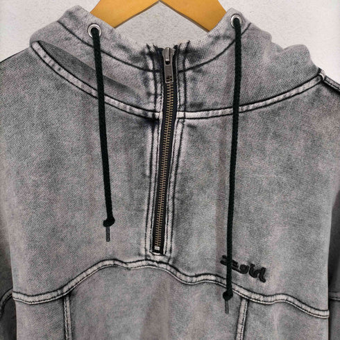 エックスガール X-girl 23SS ACID WASH SWEAT HOODIE レディース JPN:M