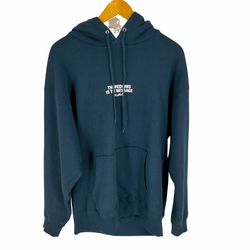 エックスガール X-girl CIRCLE BACKGROUND FACE SWEAT HOODIE レディース JPN:L