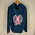 エックスガール X-girl CIRCLE BACKGROUND FACE SWEAT HOODIE レディース JPN:L