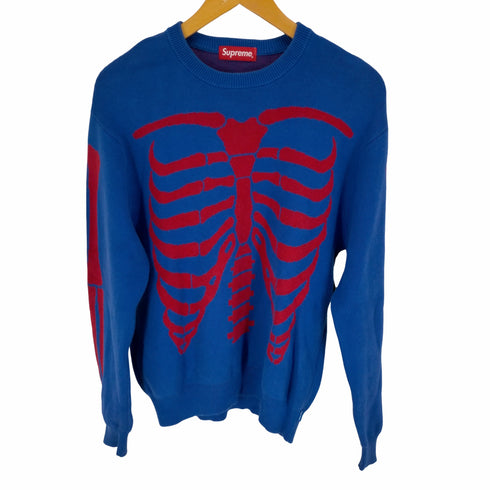 シュプリーム Supreme 17ss bones sweater メンズ