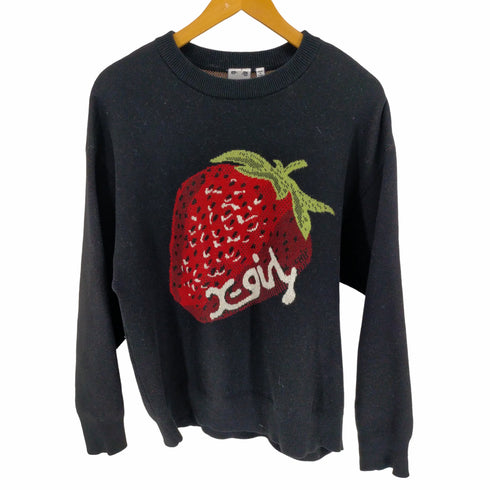 エックスガール X-girl STRAWBERRY KNIT TOP レディース ONE SIZE