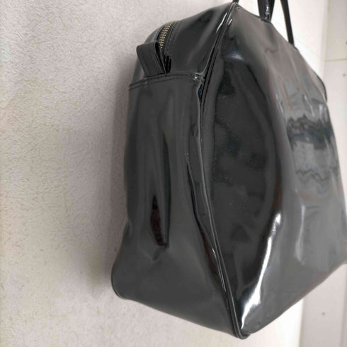 コムデギャルソン COMME des GARCONS 80~90s 青山タグ エナメルハンドバッグ レディース