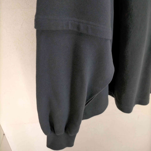 エックスガール X-girl METALLIC LOGO LAYERED SWEAT TOP レディース JPN:M