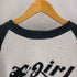 エックスガール X-girl LOGO JACQUARD RAGLAN KNIT TOP レディース ONE SIZE