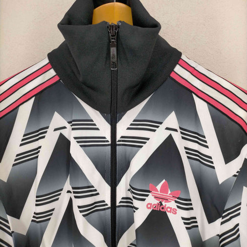 アディダス adidas 総柄トラックジャケット メンズ JPN:M
