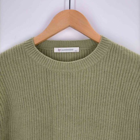 アイワイカシミヤ iyCASHMERE カシミヤ プルオーバー ニット レディース JPN:M
