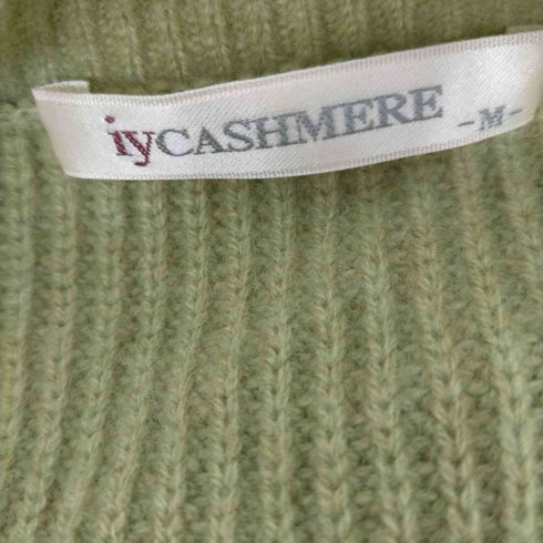 アイワイカシミヤ iyCASHMERE カシミヤ プルオーバー ニット レディース JPN:M